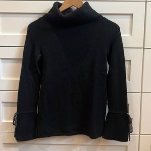 Neiman Marcus Cashmere Collection black sweater
